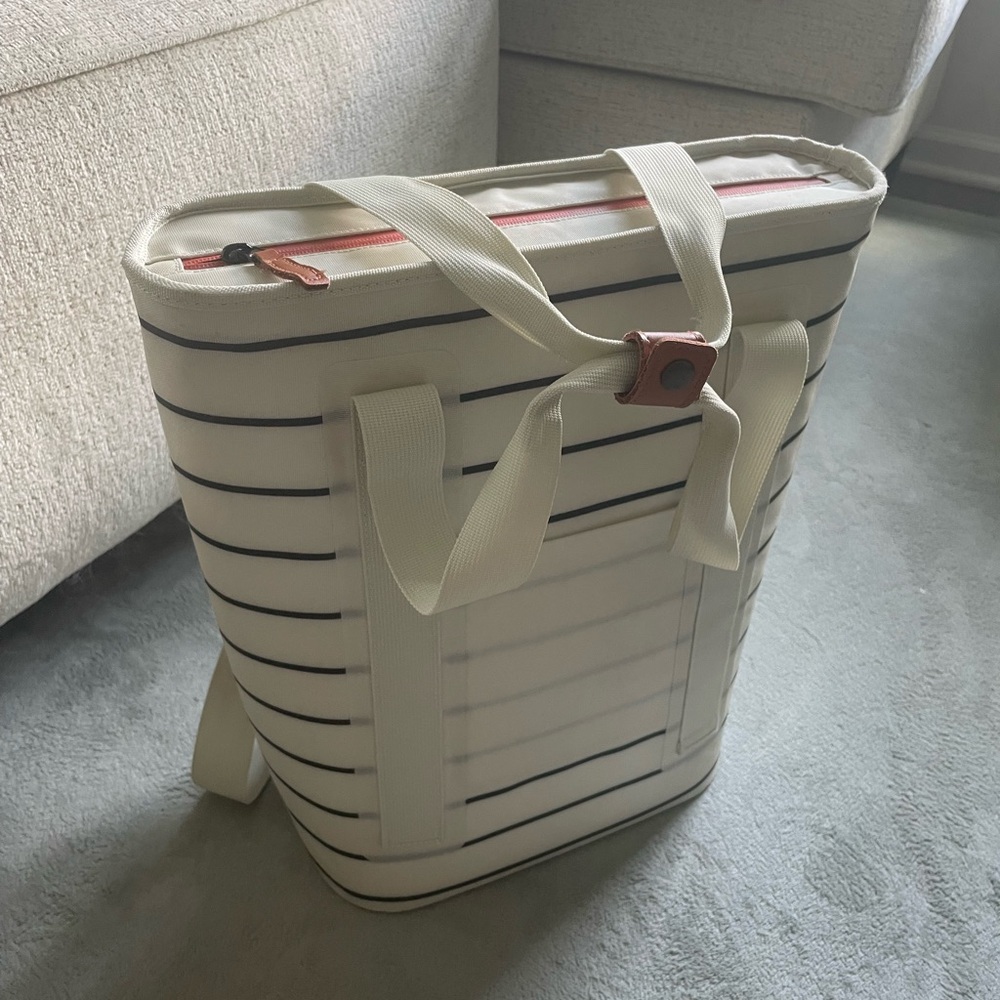 Striped Cooler Bag